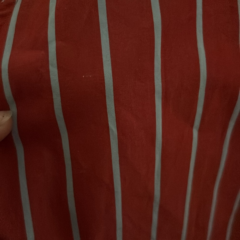 FRANK & EILEEN Frank button down stripe top - Picture 6 of 6